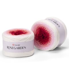 YARNART ROSEGARDEN - MULTICOLOR KNITTING YARN VARIEGATED - 304