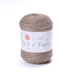 YARNART COTTON FAIR 8/4 - KNITTING YARN TAUPE - 5515