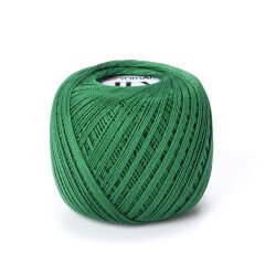 YARNART LILY - MERCERIZED LACE YARN DARK GREEN - 5542