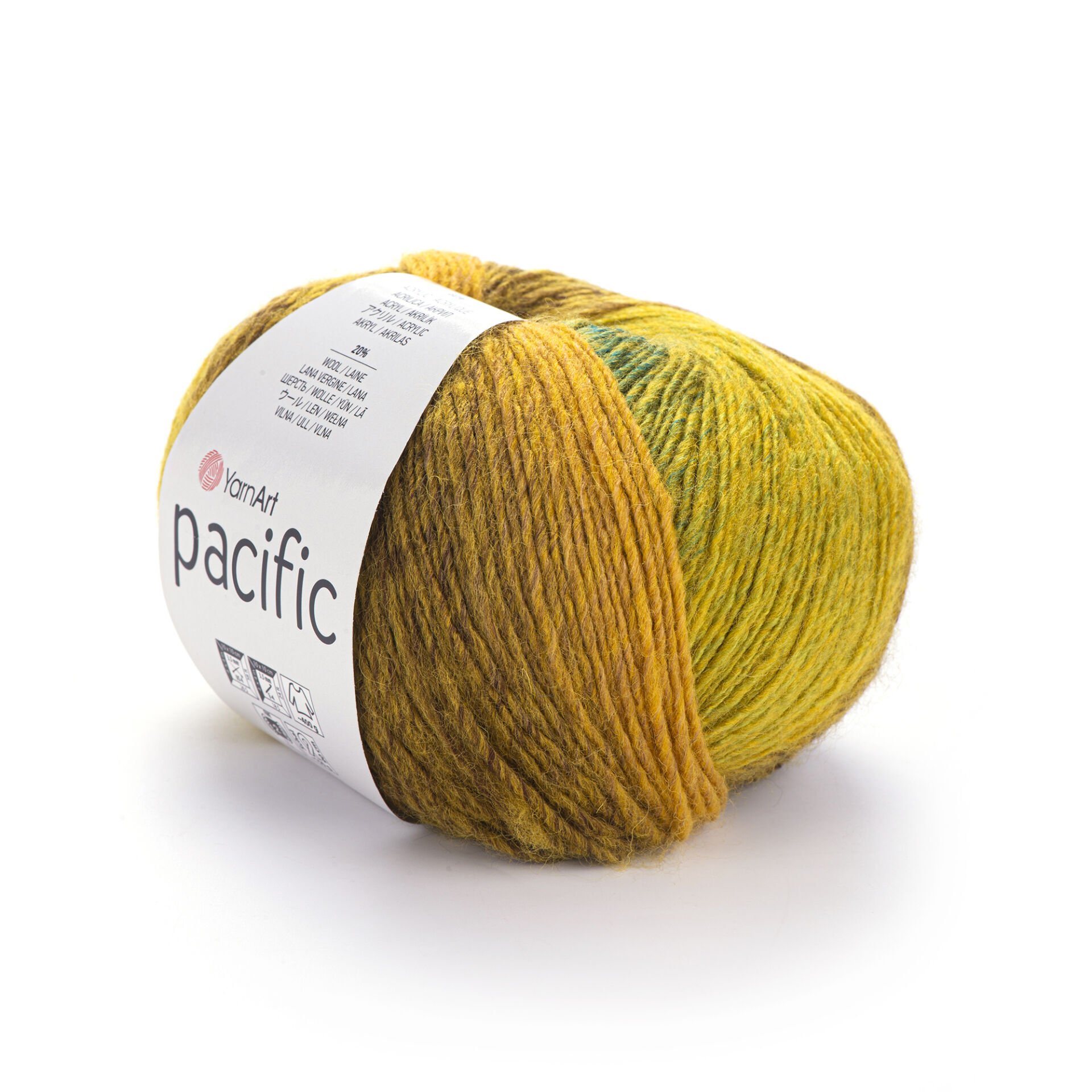YARNART PACIFIC - MULTICOLOR KNITTING YARN VARIEGATED - 305