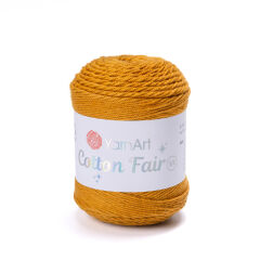 YARNART COTTON FAIR 8/4 - KNITTING YARN MUSTARD - 5519