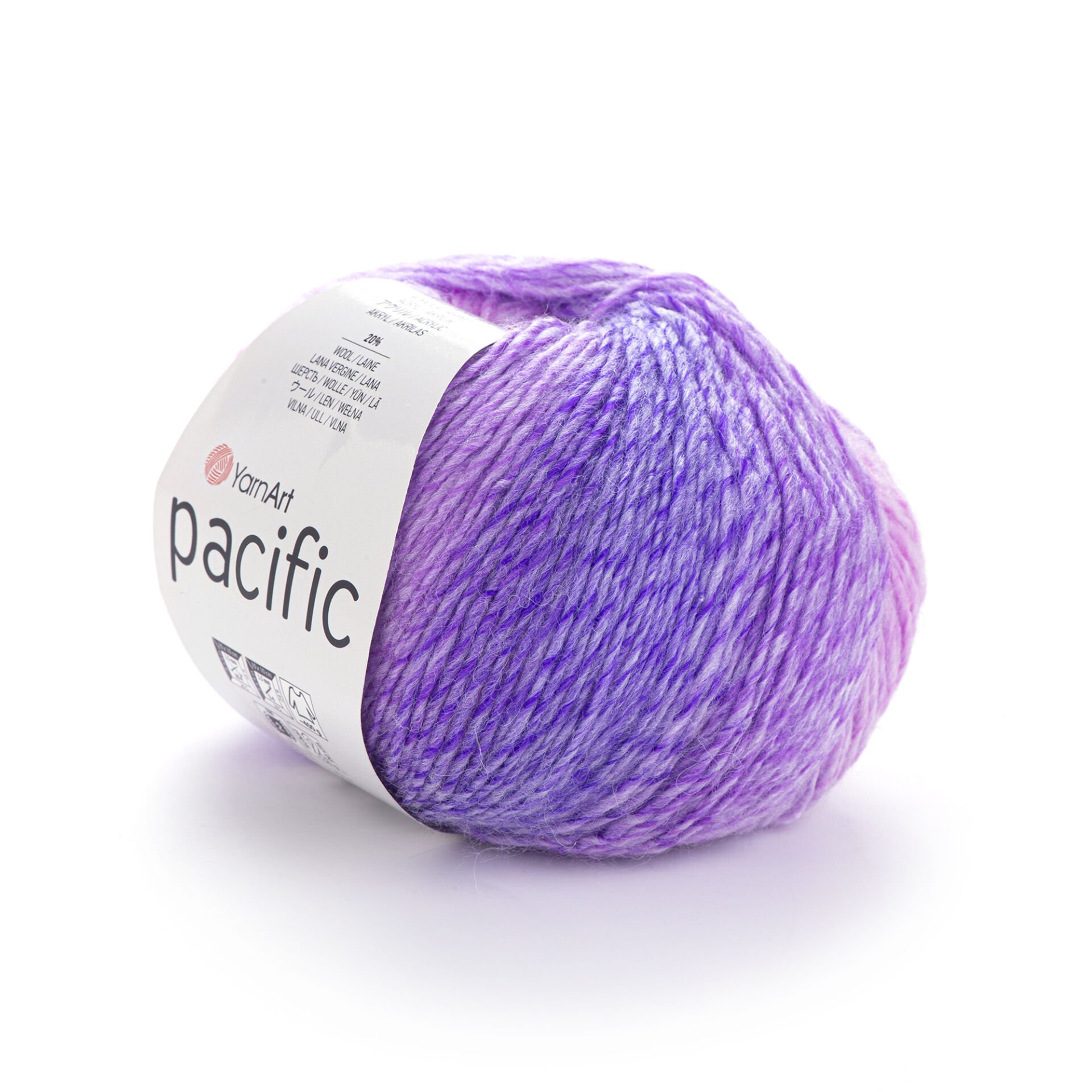 YARNART PACIFIC - MULTICOLOR KNITTING YARN VARIEGATED - 306
