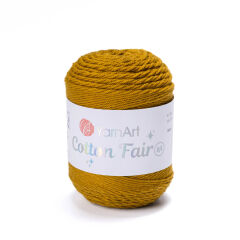 YARNART COTTON FAIR 8/4 - KNITTING YARN MUSTARD - 5522