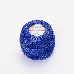 YARNART CAMELLIA - GLITTERY LACE YARN NAVY - 428