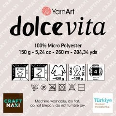 YARNART DOLCE VITA - KNITTING YARN