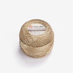 YARNART CAMELLIA - GLITTERY LACE YARN GOLD - 2440