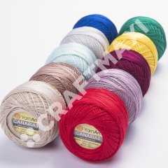 YARNART CANARIAS - MERCERIZED LACE YARN GREY - 5326
