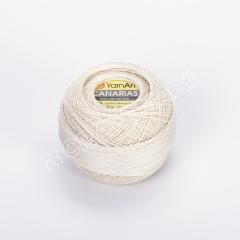YARNART CANARIAS - MERCERIZED LACE YARN CREAM - 6194