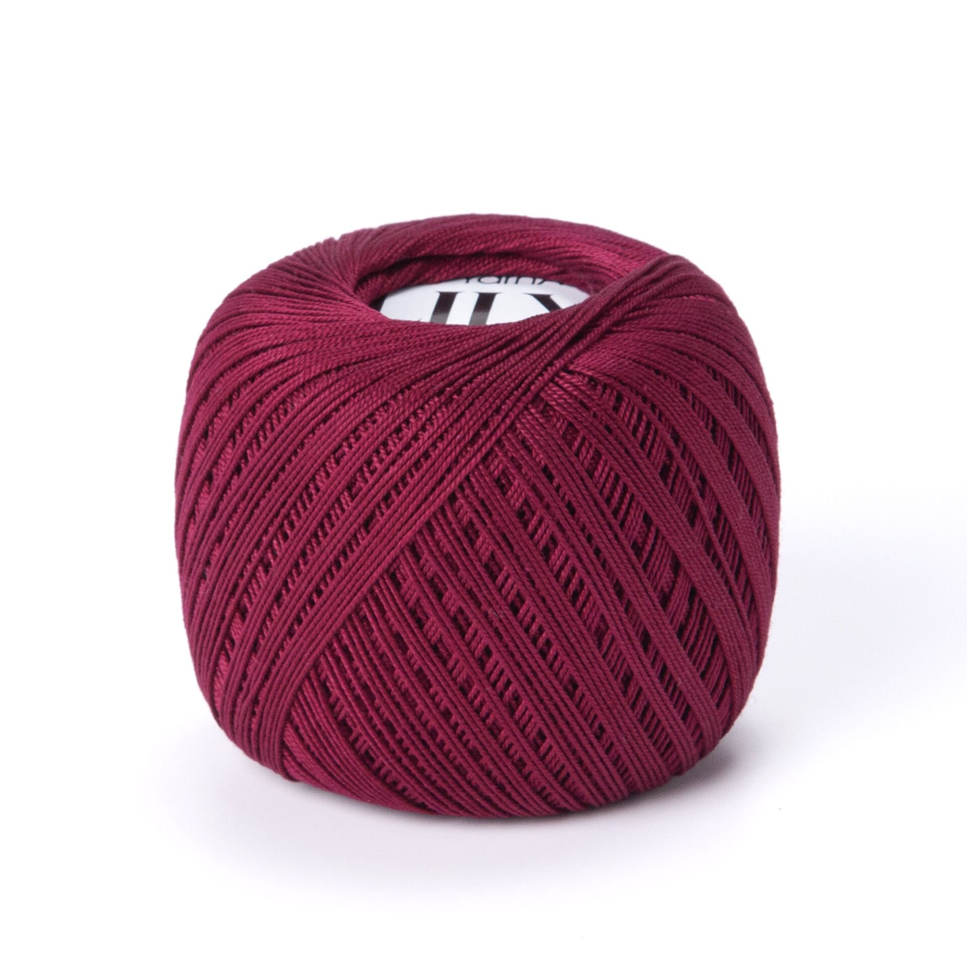 YARNART LILY - MERCERIZED LACE YARN CHERRY RED - 0112