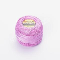 YARNART CANARIAS - MERCERIZED LACE YARN PINK - 6319