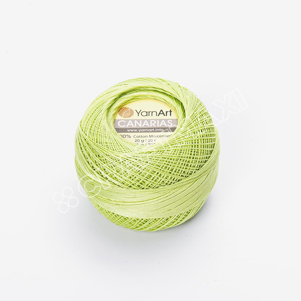 YARNART CANARIAS - MERCERIZED LACE YARN PISTACHIO - 5352