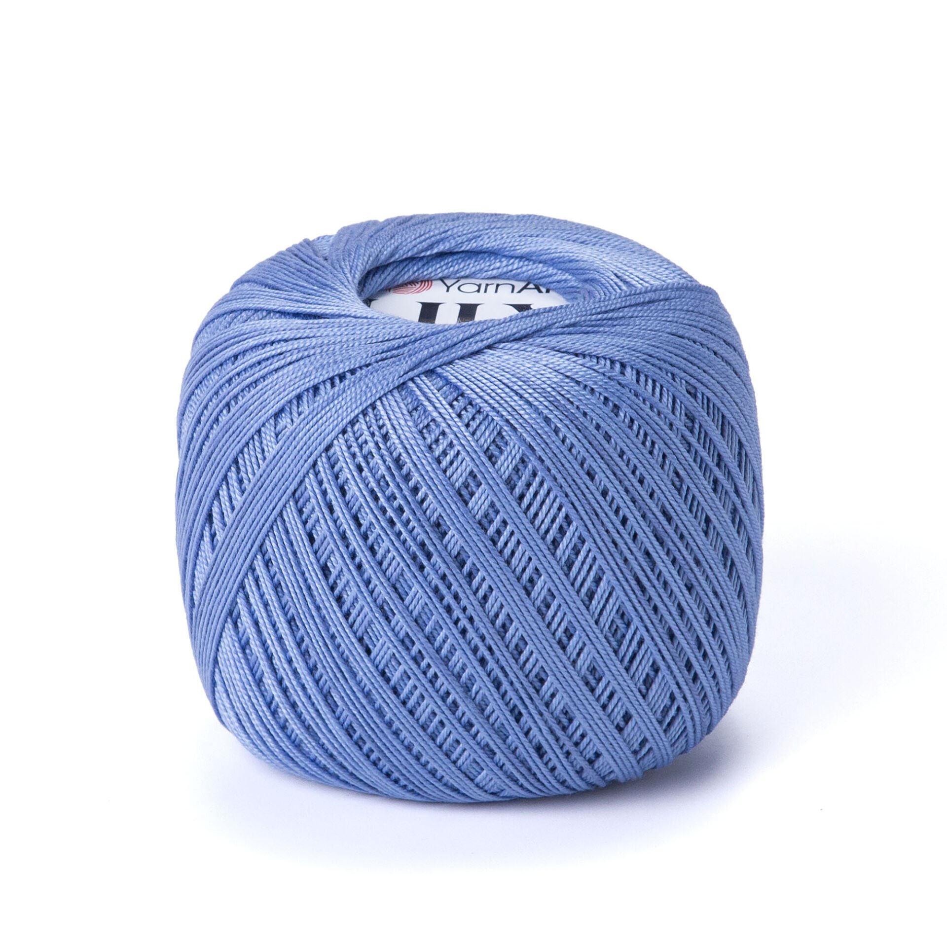 YARNART LILY - MERCERIZED LACE YARN BLUE - 0582