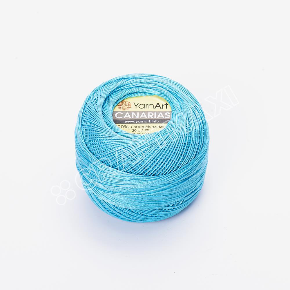 YARNART CANARIAS - MERCERIZED LACE YARN TURQUOISE - 008