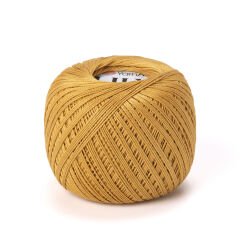 YARNART LILY - MERCERIZED LACE YARN MUSTARD - 0351