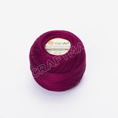 YARNART CANARIAS - MERCERIZED LACE YARN CLARET - 0112