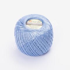 YARNART LILY - MERCERIZED LACE YARN LIGHT BLUE - 0551