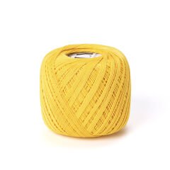 YARNART LILY - MERCERIZED LACE YARN YELLOW - 6347