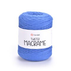 YARNART TWISTED MACRAME - MACRAME CORD SAXE BLUE - 772