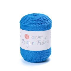 YARNART COTTON FAIR 8/4 - KNITTING YARN BLUE - 5574