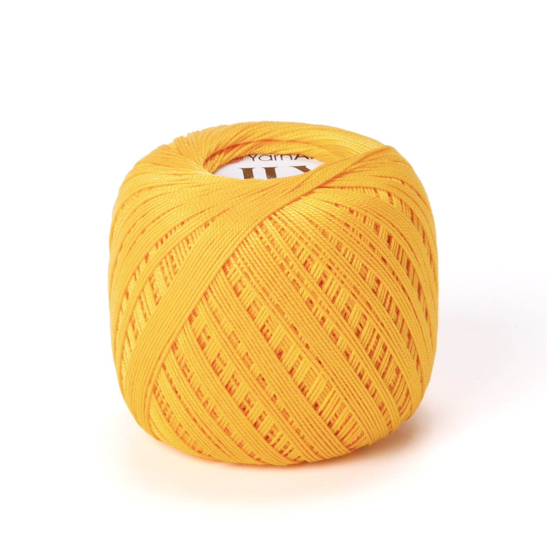 YARNART LILY - MERCERIZED LACE YARN DARK YELLOW - 5307