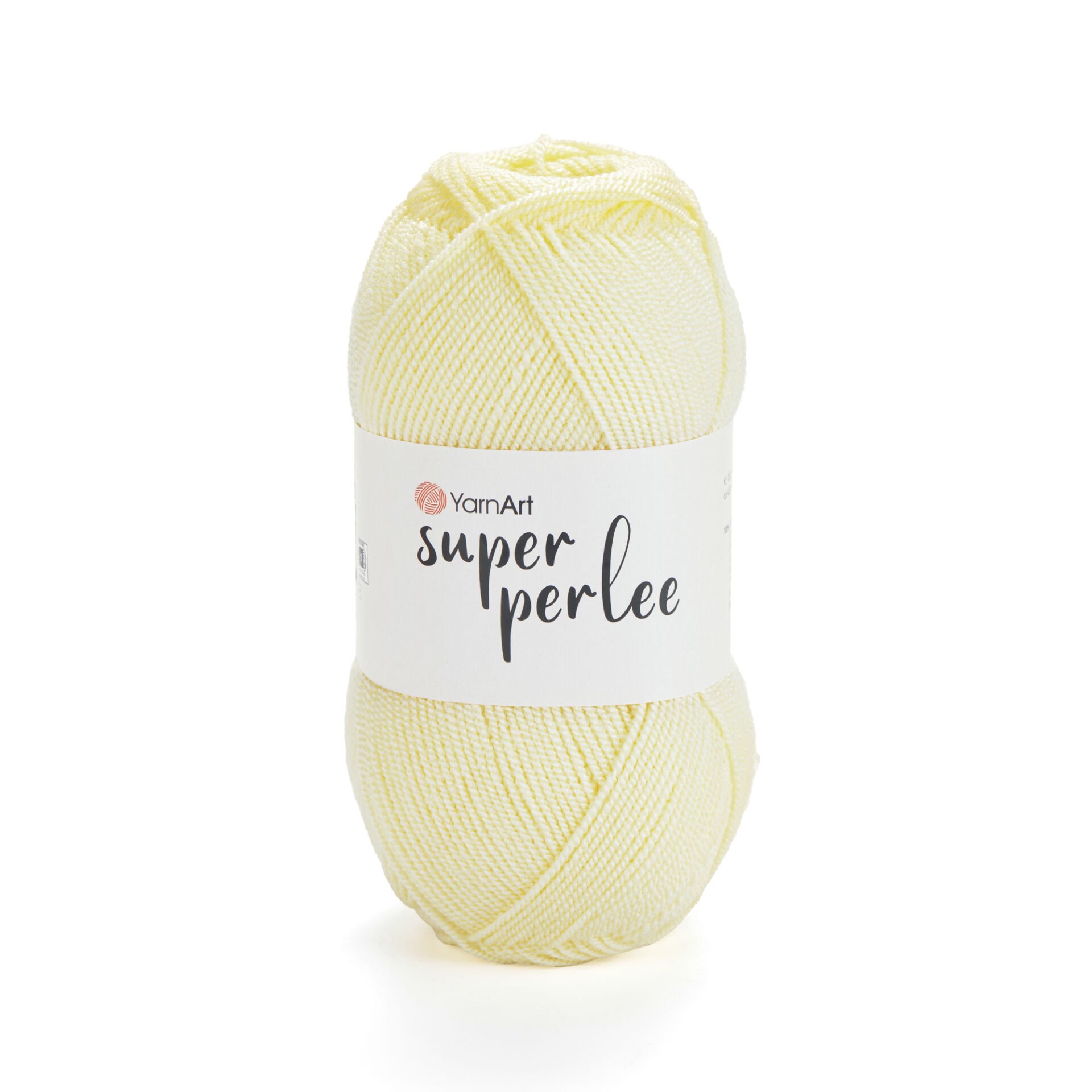YARNART SUPER PERLEE - KNITTING YARN LIGHT YELLOW - 226