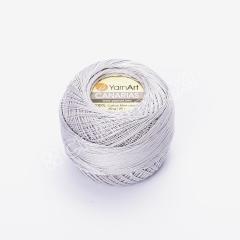 YARNART CANARIAS - MERCERIZED LACE YARN GREY - 4920