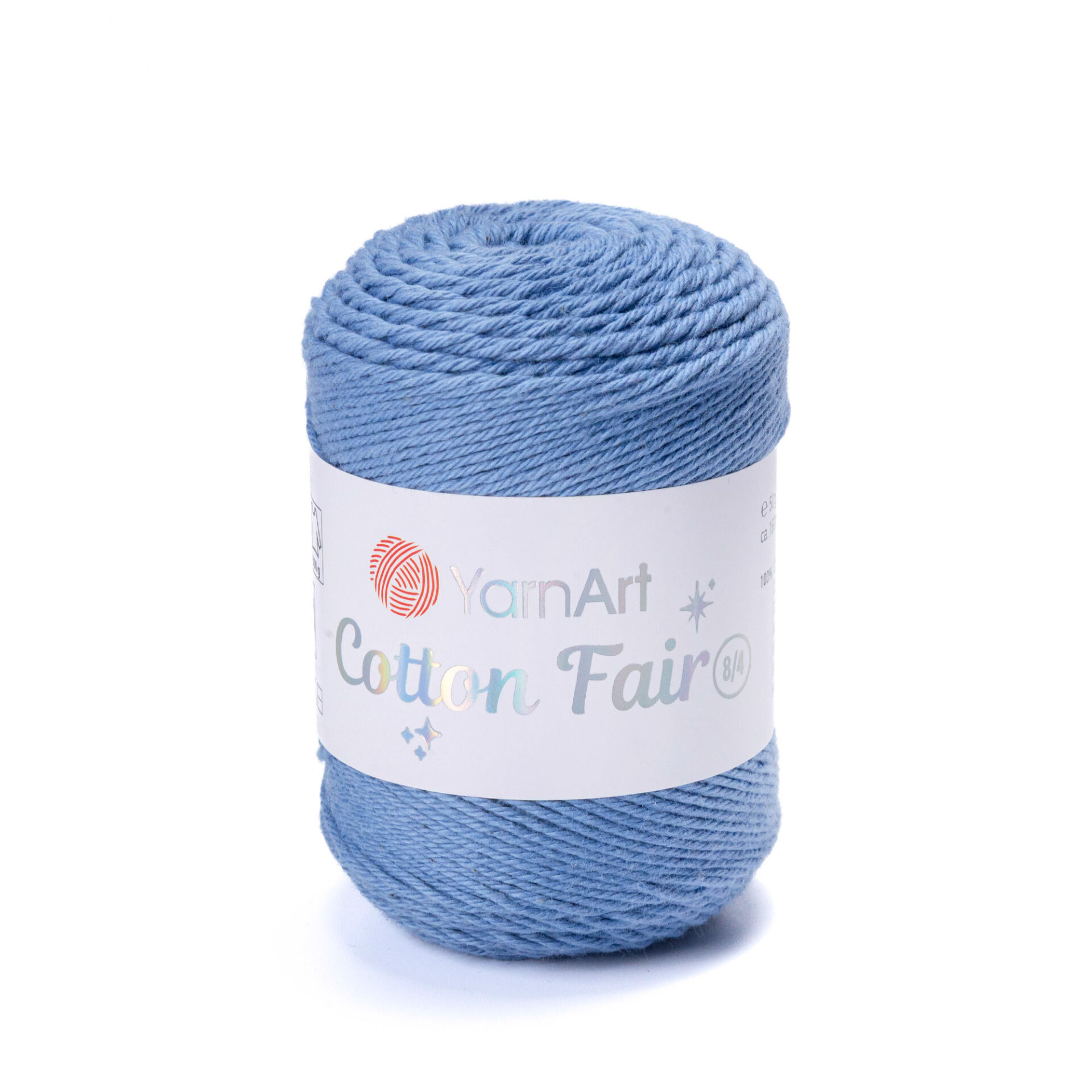 YARNART COTTON FAIR 8/4 - KNITTING YARN BLUE - 5583