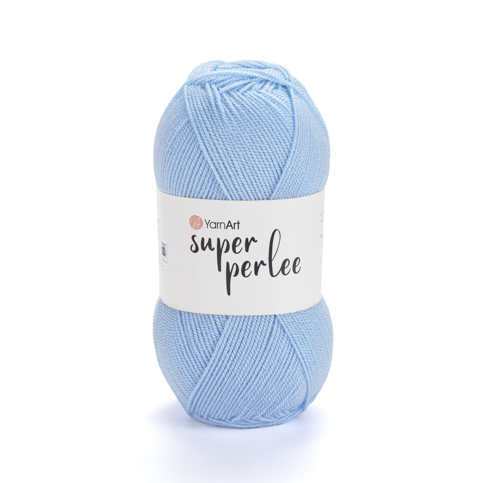 YARNART SUPER PERLEE - KNITTING YARN BABY BLUE - 09