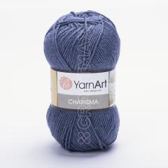 YARNART CHARISMA - KNITTING YARN BLUE-GREY - 3864