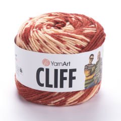 YARNART CLIFF - MULTICOLOR KNITTING YARN VARIEGATED - 8311