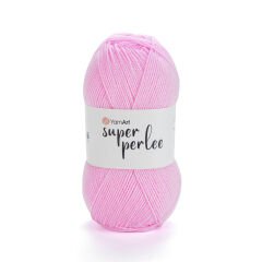 YARNART SUPER PERLEE - KNITTING YARN CANDY PINK - 20