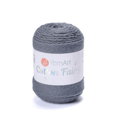 YARNART COTTON FAIR 8/4 - KNITTING YARN SMOKE GREY - 5593