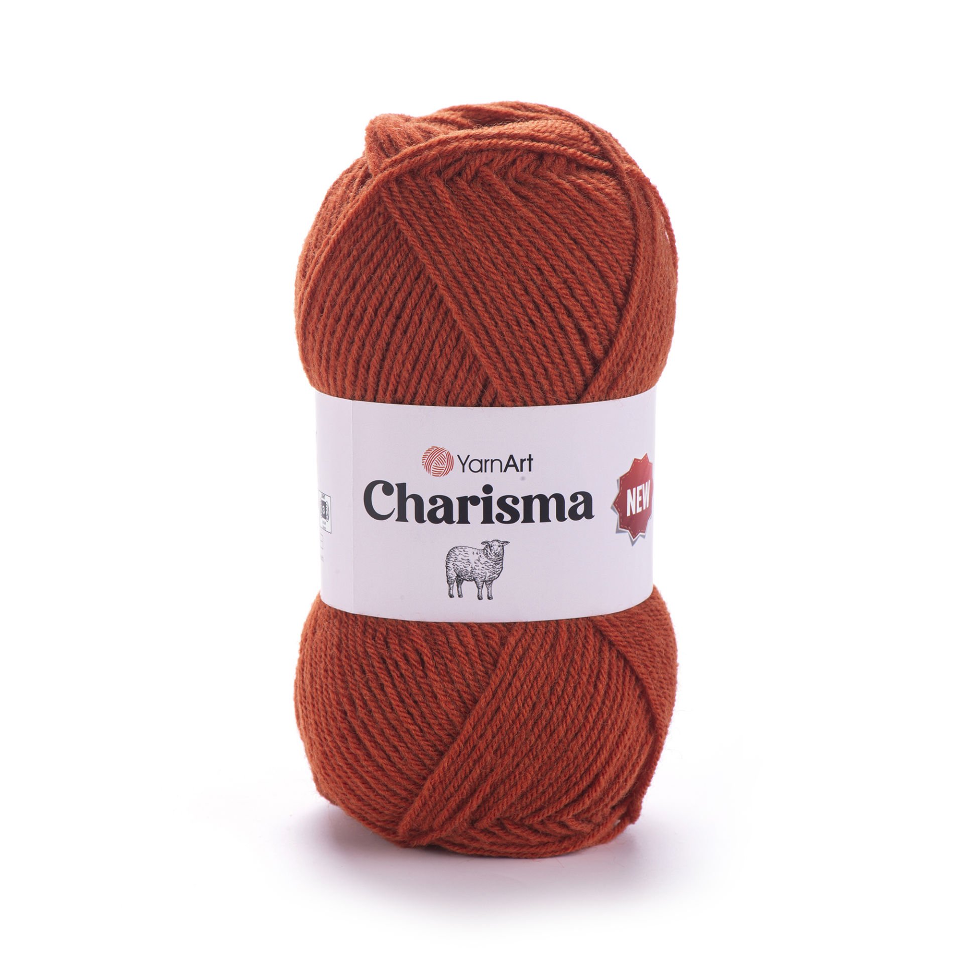 YARNART CHARISMA - KNITTING YARN ORANGE - 3027