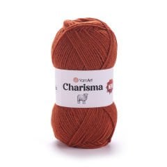 YARNART CHARISMA - KNITTING YARN ORANGE - 3027