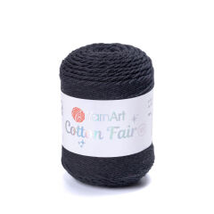 YARNART COTTON FAIR 8/4 - KNITTING YARN BLACK - 5594