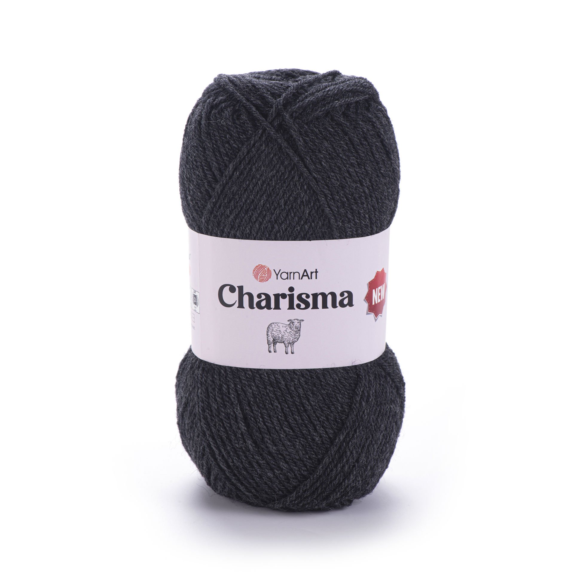 YARNART CHARISMA - KNITTING YARN ANTHRACITE - 359