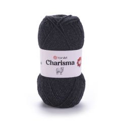 YARNART CHARISMA - KNITTING YARN ANTHRACITE - 359