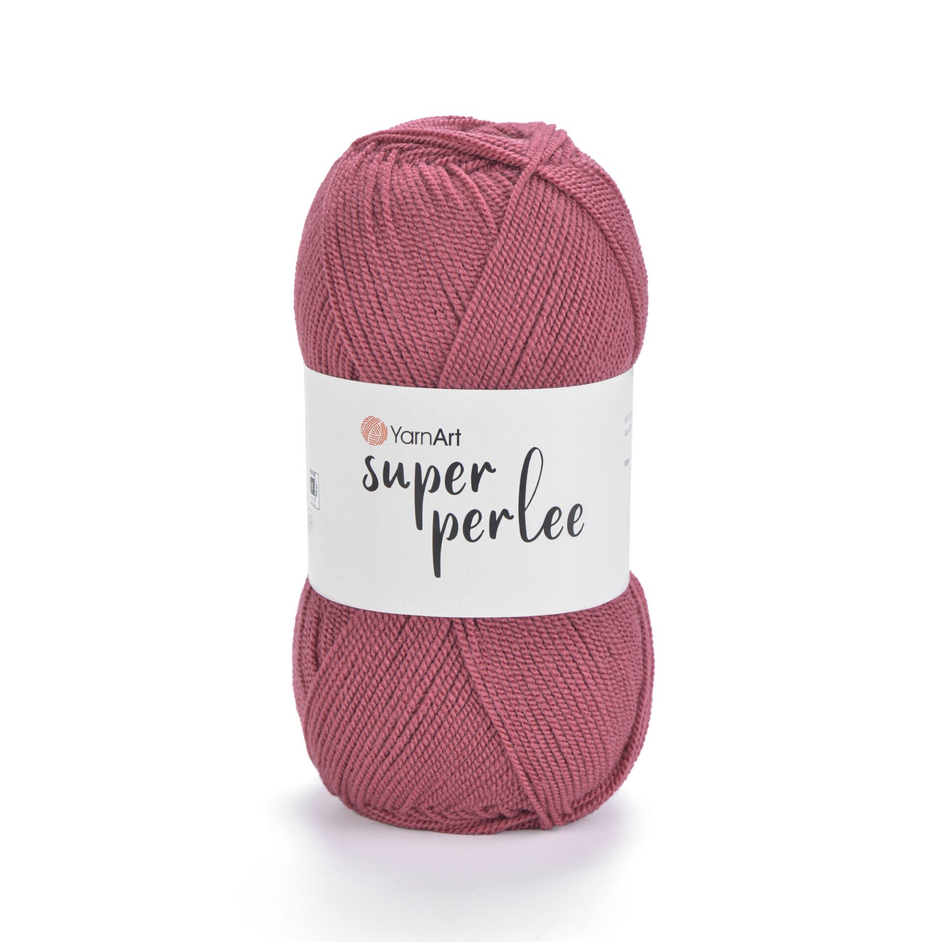 YARNART SUPER PERLEE - KNITTING YARN DUSTY ROSE - 219