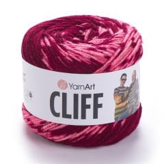 YARNART CLIFF - MULTICOLOR KNITTING YARN VARIEGATED - 8317