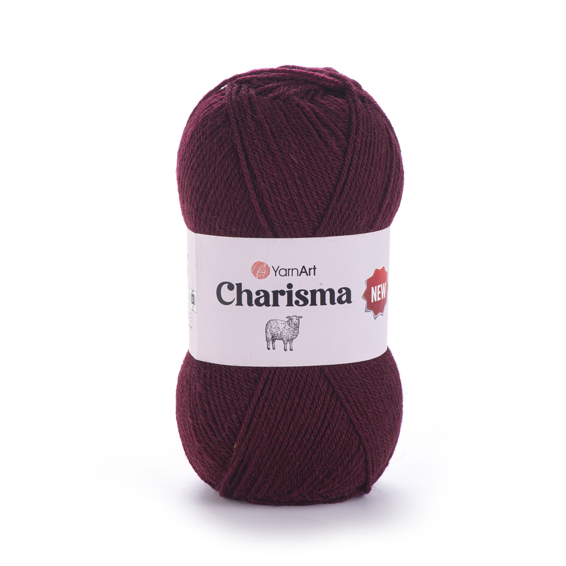 YARNART CHARISMA - KNITTING YARN CHERRY RED - 577