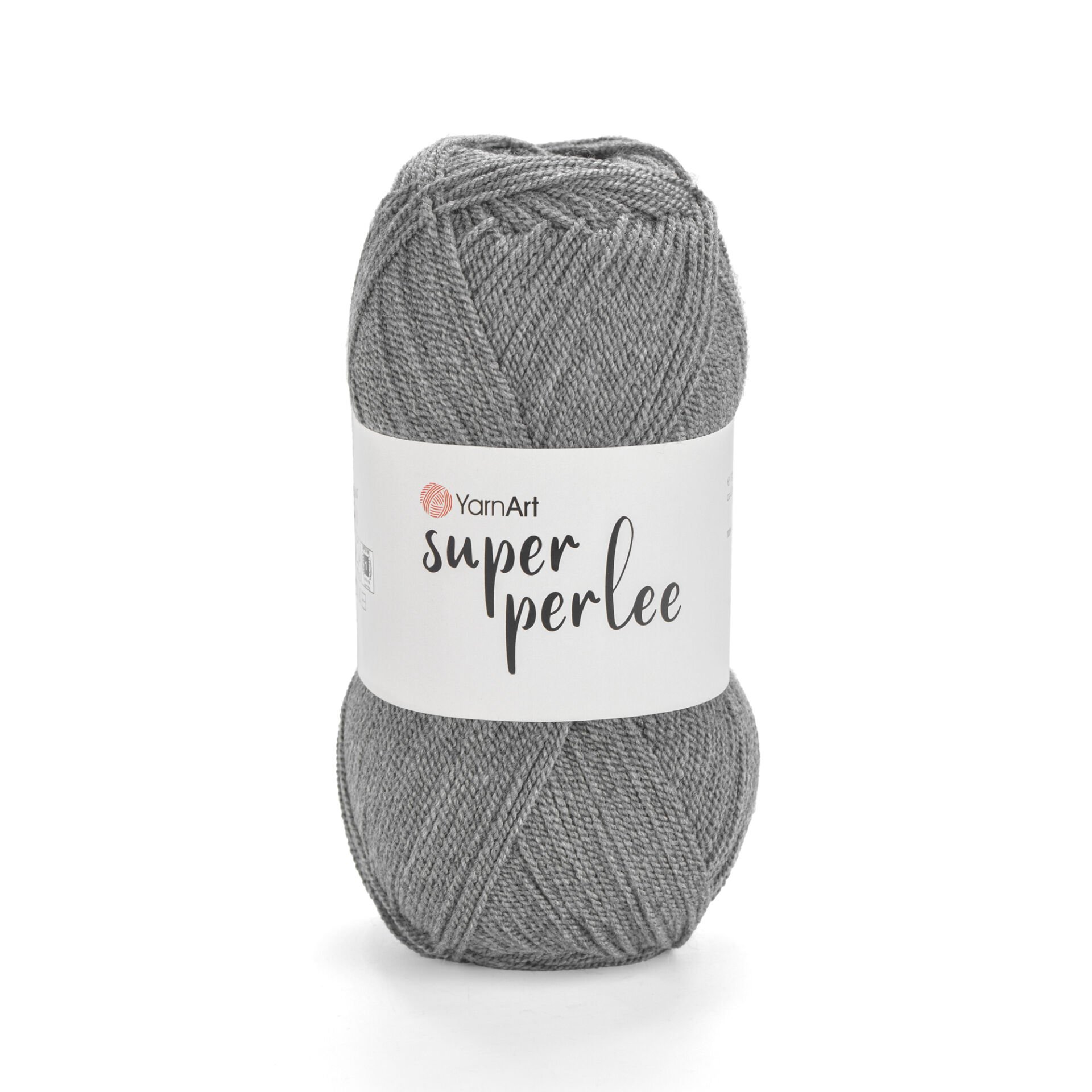YARNART SUPER PERLEE - KNITTING YARN GREY - 29