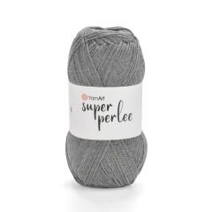 YARNART SUPER PERLEE - KNITTING YARN GREY - 29