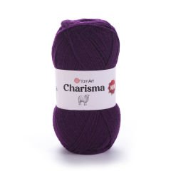YARNART CHARISMA - KNITTING YARN EGGPLANT PURPLE - 10094
