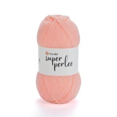 YARNART SUPER PERLEE - KNITTING YARN PINKISH ORANGE - 37