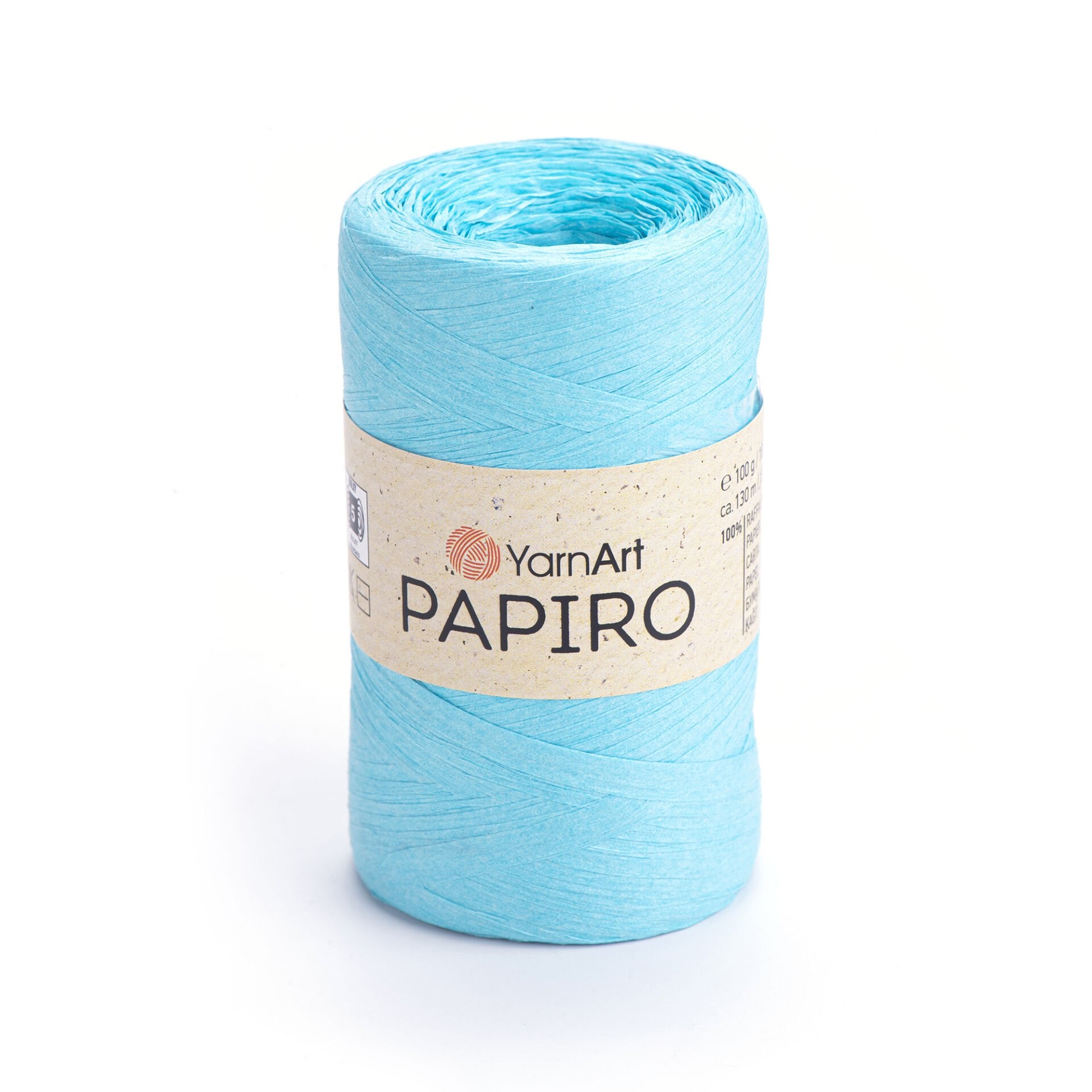YARNART PAPIRO - PAPER RAFFIA TURQUOISE - 1304