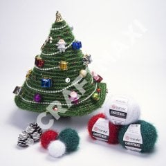 YARNART CHRISTMAS - SPARKLY KNITTING YARN