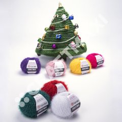 YARNART CHRISTMAS - SPARKLY KNITTING YARN