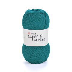 YARNART SUPER PERLEE - KNITTING YARN PETROL BLUE - 73