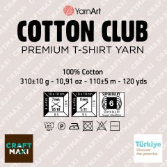 YARNART COTTON CLUB - PREMIUM T-SHIRT YARN FUCHSIA - 7338