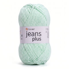 YARNART JEANS PLUS - KNITTING YARN AQUAMARINE - 79